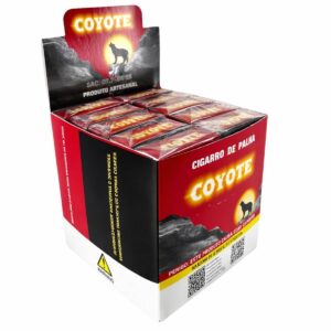 Caixa Cigarro de Palha Coyote Tradicional - 10 Maços