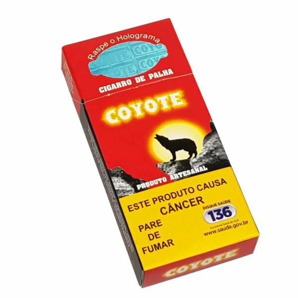 Cigarro De Palha Coyote Tradicional - Maço