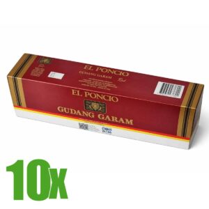 Cigarro Gudang Garam Nacional - Cravo 10 Pacotes de 10 maços