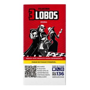 Cigarro de Palha Três Lobos Original - Maço