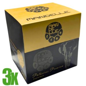 Cigarro de Palha Mandelle Free - 3 caixas