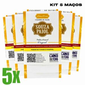 Cigarro de Palha Souza Paiol Ouro - 05 Maços