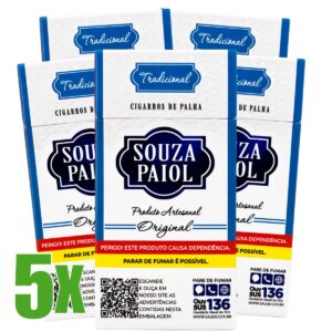 Cigarro de Palha Souza Paiol Tradicional - 05 Maços