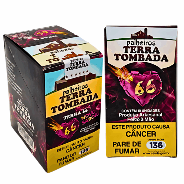 Cigarro de Palha Terra tombada Love 66 - Displat C/10 unidades