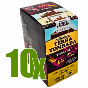 Cigarro de Palha Terra tombada Love 66 - Kit C/10 Displays