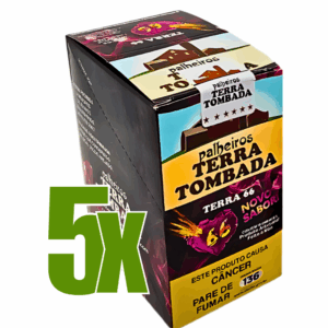 Cigarro de Palha Terra tombada Love 66 - Kit C/5 Displays