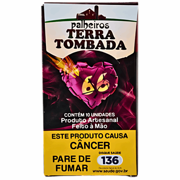 Cigarro de Palha Terra tombada Love 66 - Displat C/10 unidades - Imagem 3