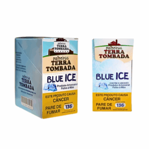 Cigarro de Palha Terra tombada Blue Ice - Display C/10 unidades