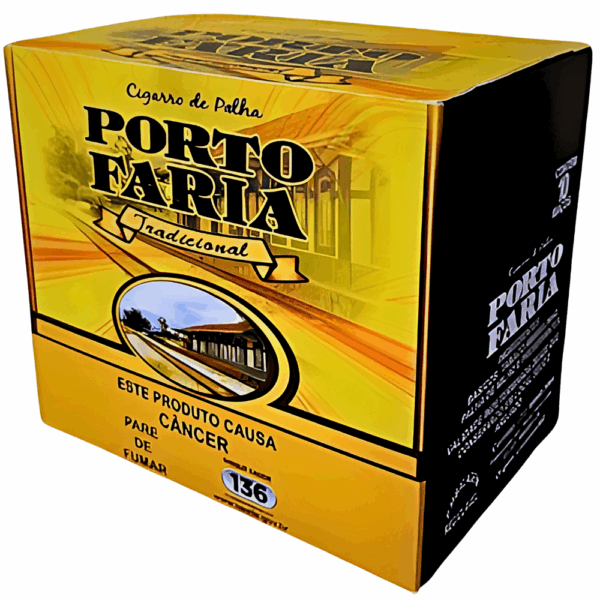 Cigarro de Palha Porto Faria Tradicional - Display C/10 maços - Imagem 3