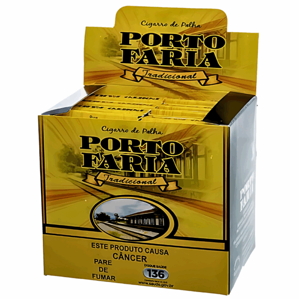 Cigarro de Palha Porto Faria Tradicional - Display C/10 maços - Imagem 5