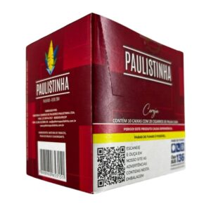 Cigarro de Palha Paulistinha Cereja - Display C/10