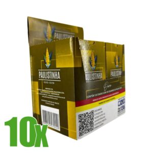 Cigarro de Palha Paulistinha Ouro - Kit C/10 Displays