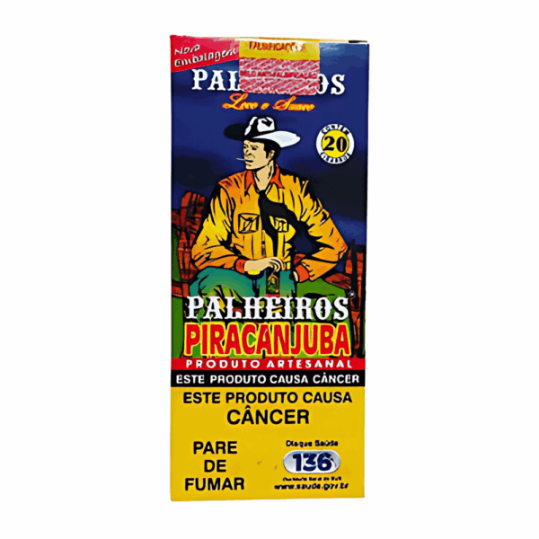 Cigarro de Palha Piracanjuba Tradicional - Kit C/10 Displays - Imagem 2