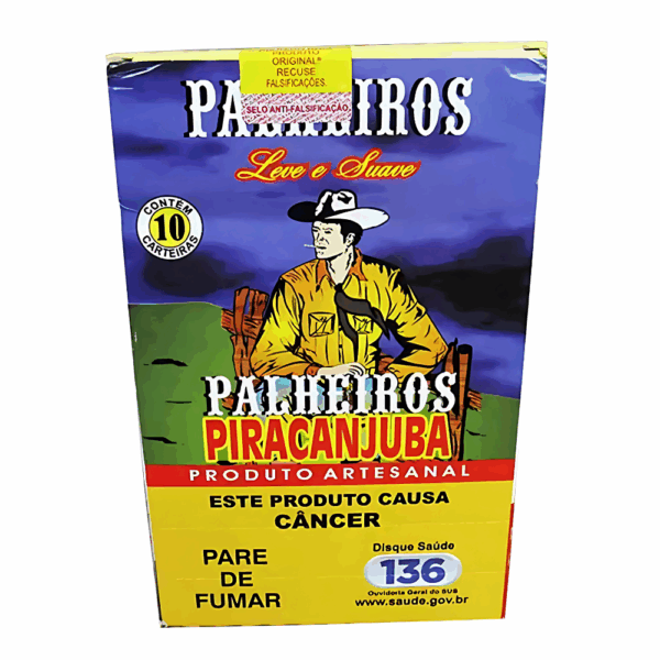 Cigarro de Palha Piracanjuba Tradicional - Kit C/10 Displays - Imagem 3