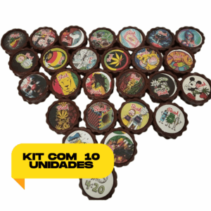 Dichavador Fibra de Coco - Kit C/10 Unidades