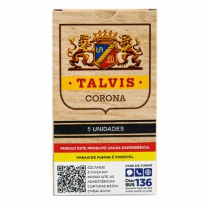 Charuto Talvis Corona Brown - Maço C/5 Unidades