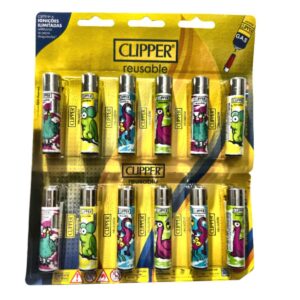 Isqueiro Clippe D24 CP11R Mutant Animals LB - Cartela C/12