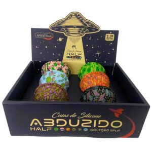 Cuia de Silicone Abduzido Half Splif - Display C/12 Unidades