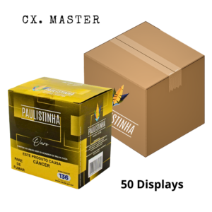 Cigarro de Palha Paulistinha Ouro - CX Master C/50 Displays