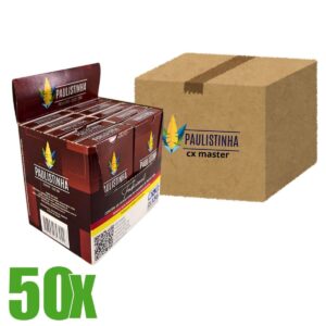 Cigarro de Palha Paulistinha Tradicional - Cx Master 50