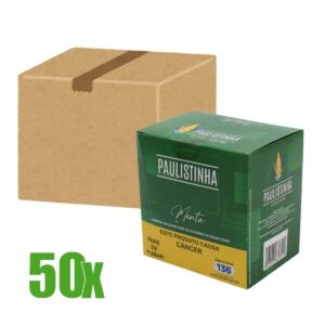 Cigarro de Palha Paulistinha Menta - Cx Master 50
