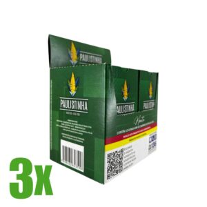 Cigarro de Palha Paulistinha Menta - 03 Box