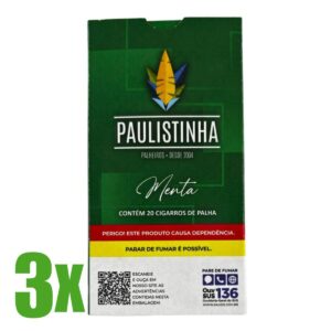 Cigarro de Palha Paulistinha Menta - 03