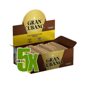 Charuto Coronita Gran Cubano Chocolate - Kit C/5 Displays