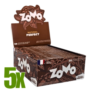 Caixa Seda Zomo Natural Perfect Black Brown - 5 Caixas