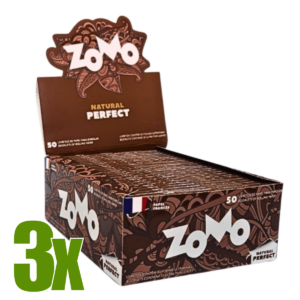 Caixa Seda Zomo Natural Perfect Black Brown - 3 caixas