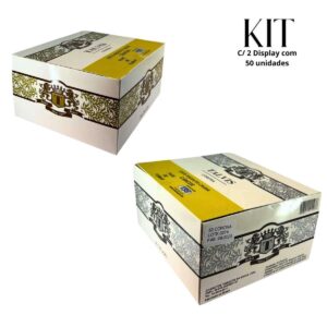 Charuto Talvis Corona Brown/Black - Kit C/ 2 Displays