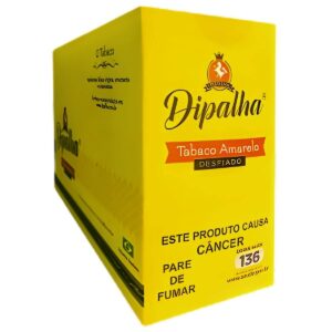 Tabaco / Fumo Dipalha Amarelo Tradicional - Display C/10 Bag
