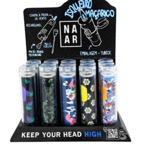 Isqueiro Maçarico Sadhu Naar Classic 3 - Display C/15