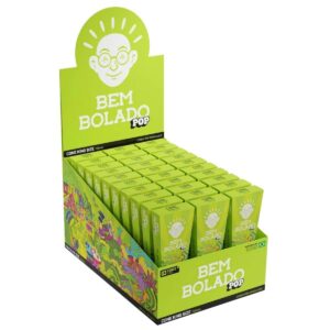 Seda Bem Bolado Pop Cone King Size - Display c/ 30 Unidades