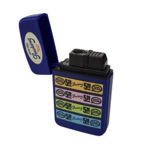 Isqueiro Maçarico Zengaz  ZL-12A Royal Jet Emb Bi-Cores Smoking - Unidade