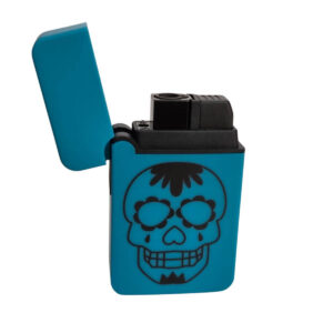 Isqueiro Maçarico Zengaz ZL-8 Grand Jet Emb Cores Skull  - Display C/12 Unidades