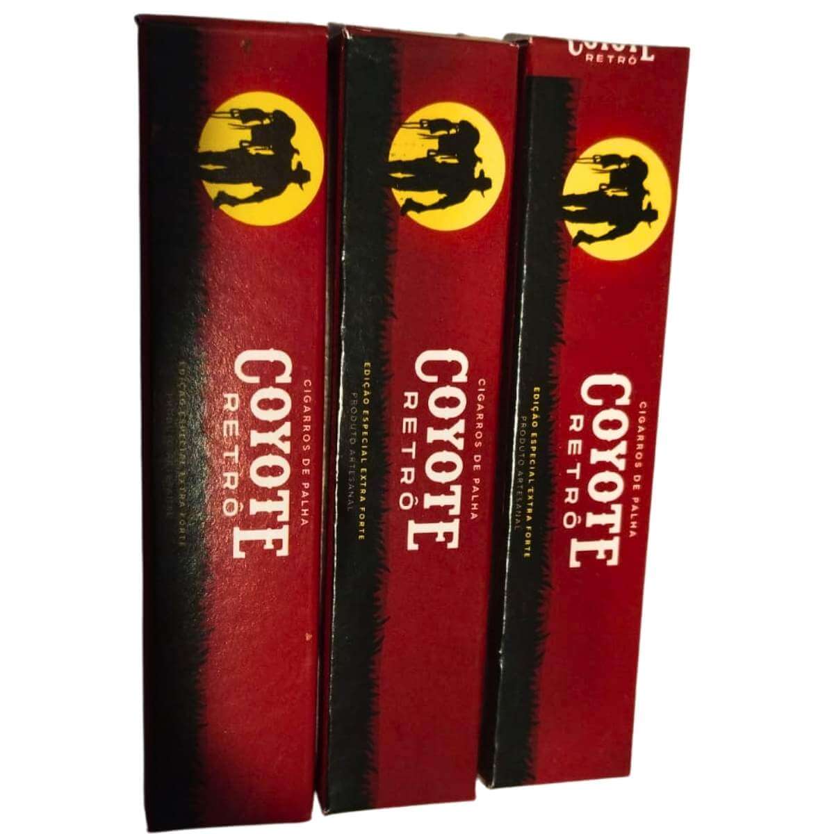 Cigarro de Palha Coyote Retro - Display C/10 Maços - Imagem 3