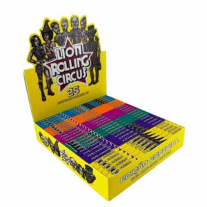 Seda Lion Circus Edição Brasil Slim Branca King Size - Display C/25 Livretos