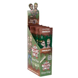 Blunt Hemp Wrap Lion Tradicional Sabor Chocolate - Display C/25 Unidades