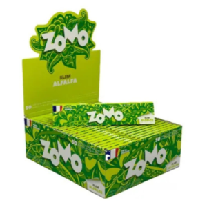 Seda Zomo Alfafa Verde Slim King Size - Display C/50 Livretos