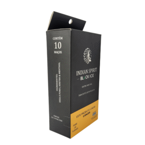 Tabaco / Fumo Bolado Indian Spirit Black Menthol - Display C/10 unidades