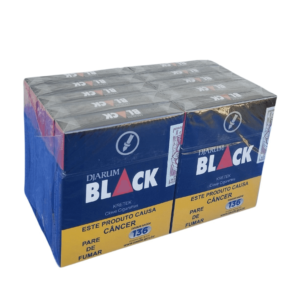 Cigarro Djarum Black Red - Display C/10 maços - Imagem 5