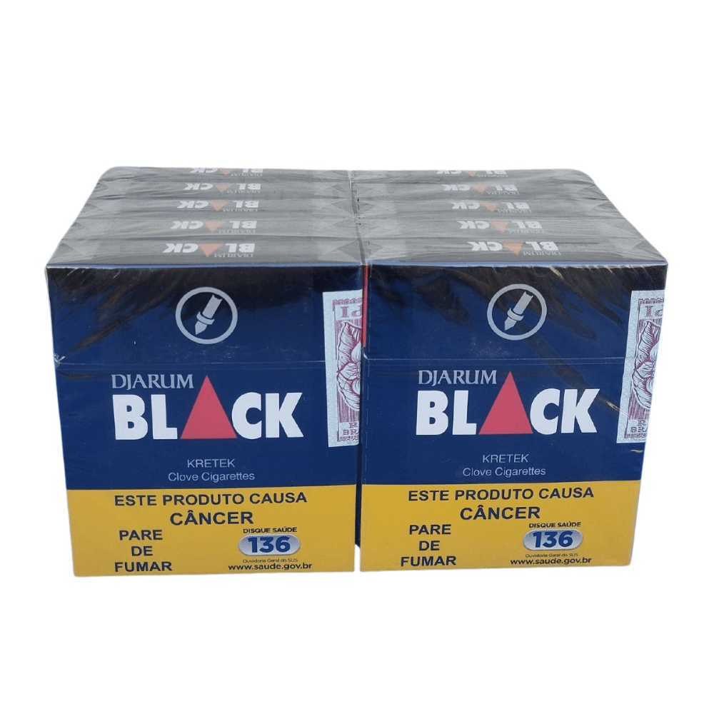 Cigarro Djarum Black Red - Display C/10 maços - Imagem 3