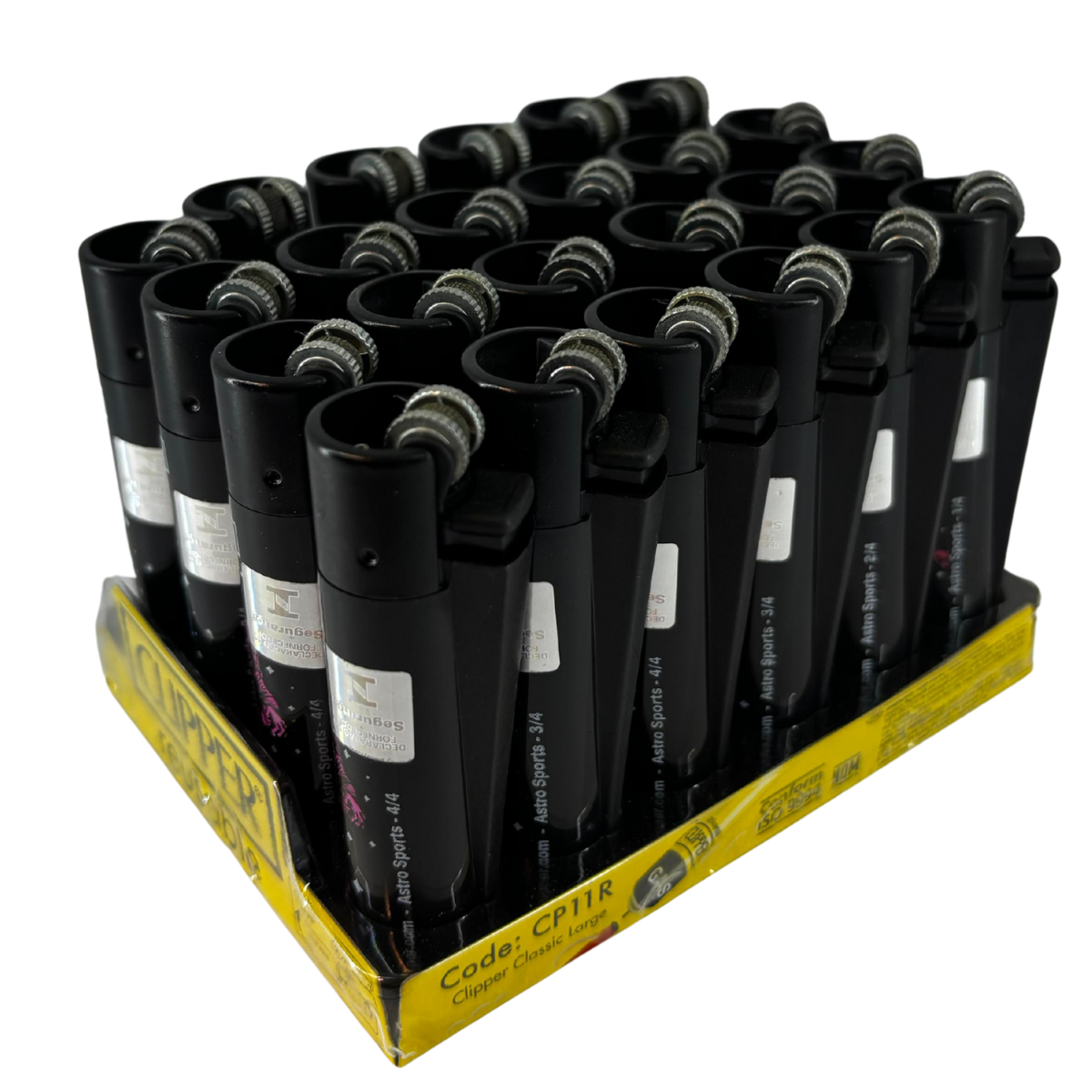 Isqueiro Clipper D24 CP11R Astro Sports + BW + LB - Display C/24 (Grande) - Imagem 6