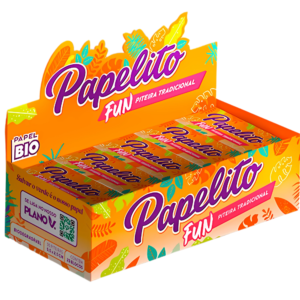 Piteira Papelito Fun Tradicional - Display C/25 livretos