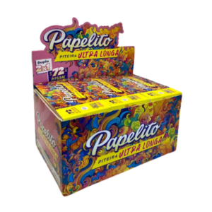 Piteira Papelito Ultra Longa Papel Vergê 2x1 - Display C/30 Livretos