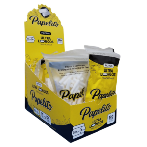 Filtro Tradicional Papelito Ultra Longo - Display C/10 Bag