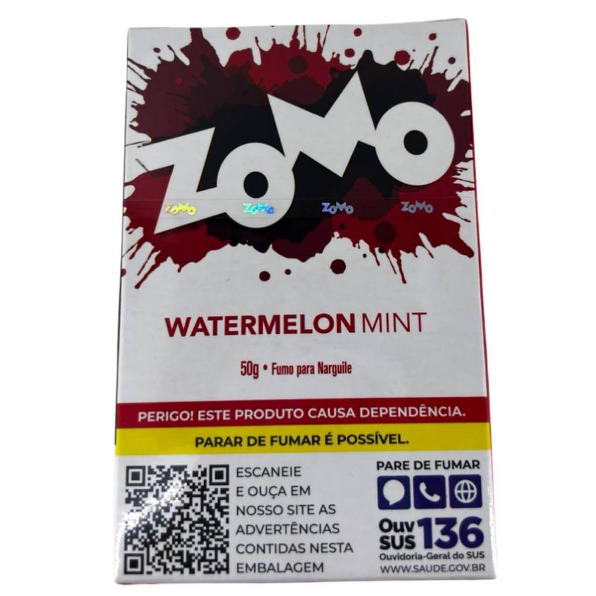 Essência Fumo Narguile Zomo I Watermelon Mint - Display C/10 Unidades - Imagem 4