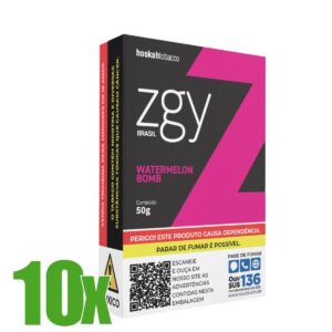 Essência Fumo Narguile ZGY Brasil Watermelon - Display C/10