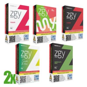 Essência Narguile ZGY Cherry, Sorvete de Limão, Yogurt, Duas Goiabas, Hapocalyx Mint - Kit C/10